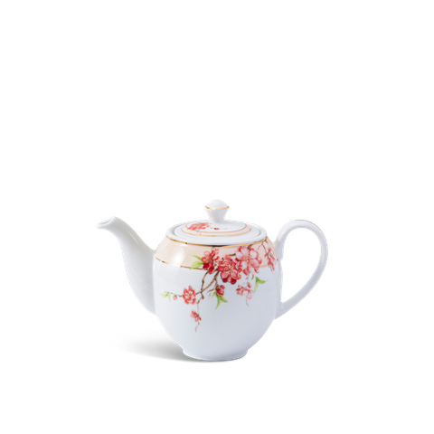  Bình trà 0.8 L + nắp - Camellia - Hoa Đào 