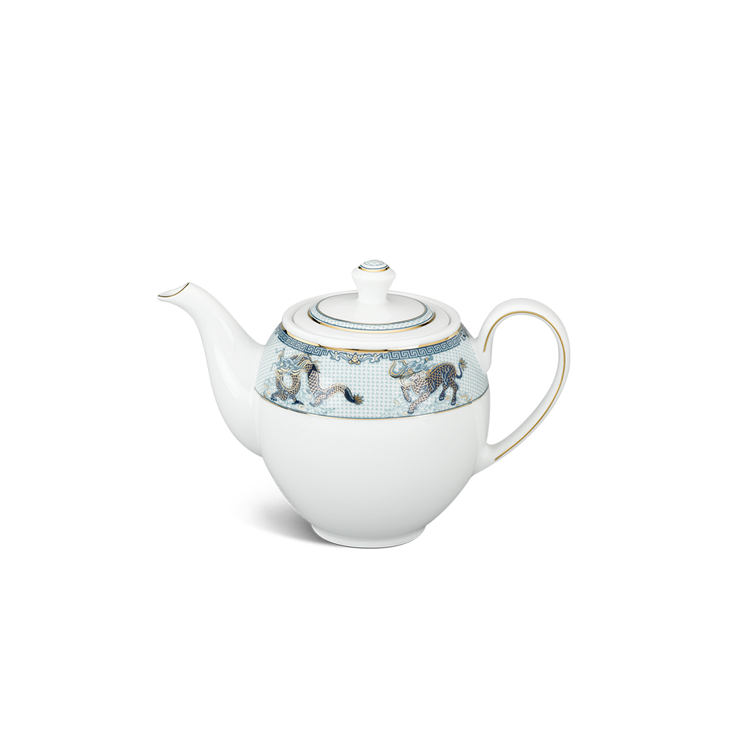 Bình trà + nắp - Camellia - Tứ Linh