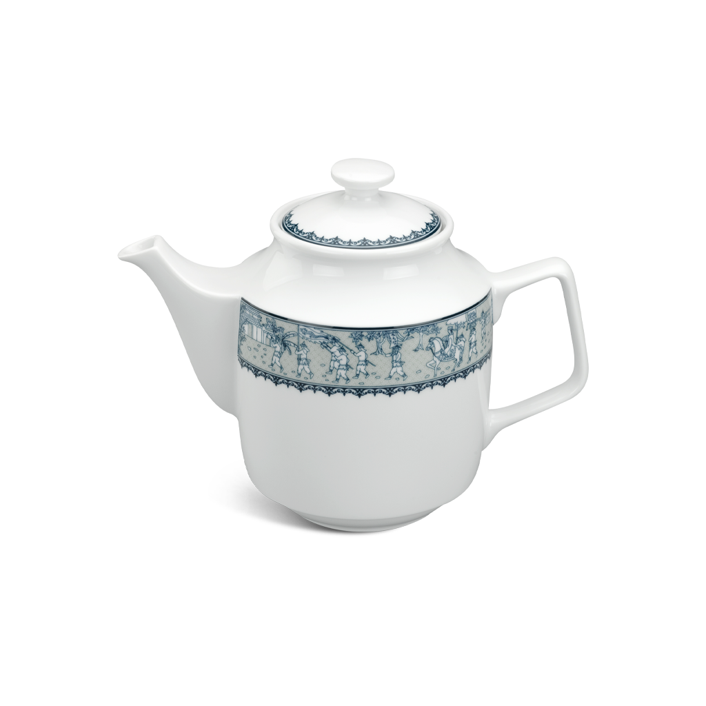 Bình trà + nắp - jasmine - vinh quy nhạt