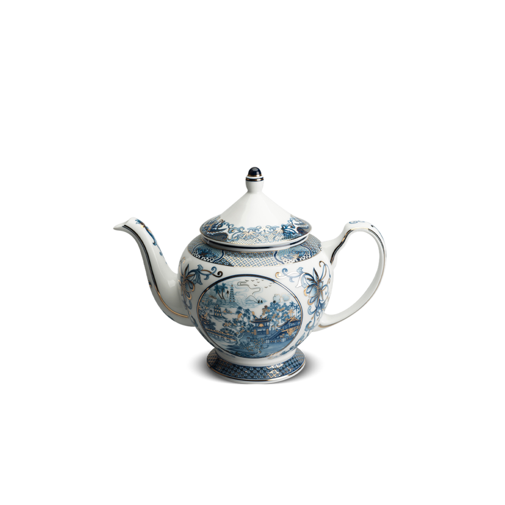 Bình trà 1.3 L + nắp - Hoàng Cung - Hồn Việt Vàng