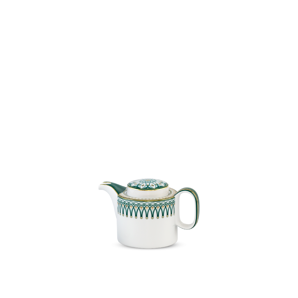 Bình trà cao 0.33 L + nắp - Gastroline - Đồng Tâm Xanh Lá