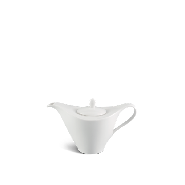 Bình trà cao 0.45 L + nắp - Anh Vũ Ly's - Trắng Ngà