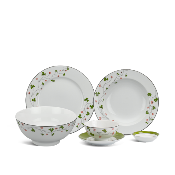 Bộ bàn ăn 22 sản phẩm - Jasmine - Hoa May Mắn