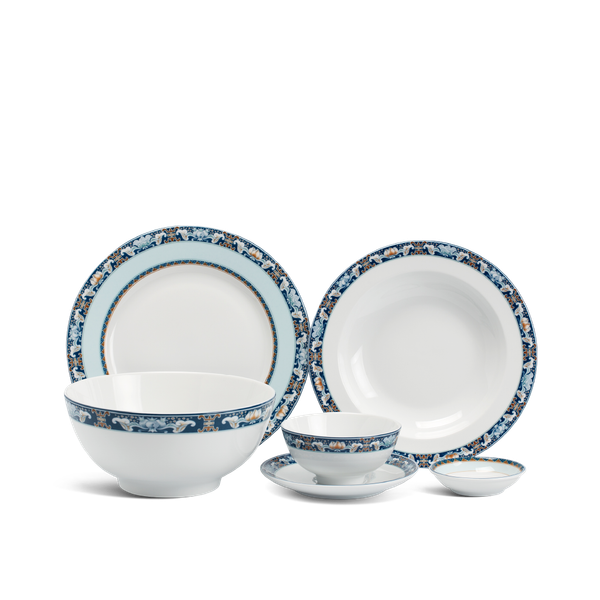 Bộ đồ ăn 22 sản phẩm - Jasmine - Phước Lộc Thọ