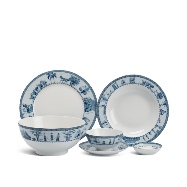 Bộ đồ ăn 22 sản phẩm - Jasmine - Thôn Dã