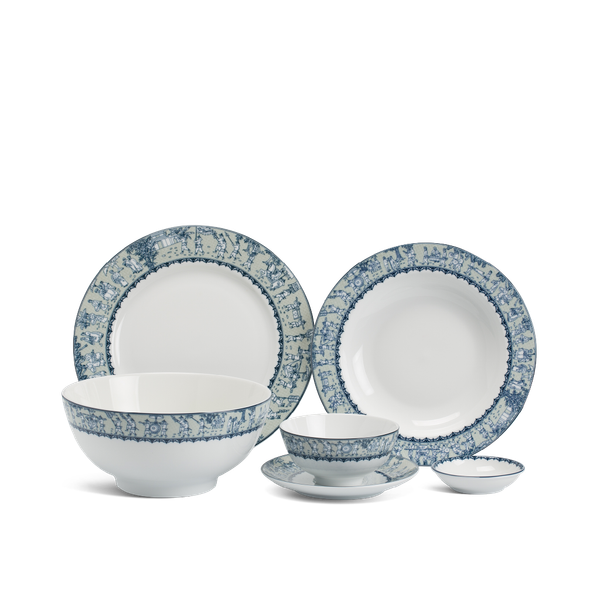 Bộ đồ ăn 22 sản phẩm - Jasmine - Vinh Quy Nhạt