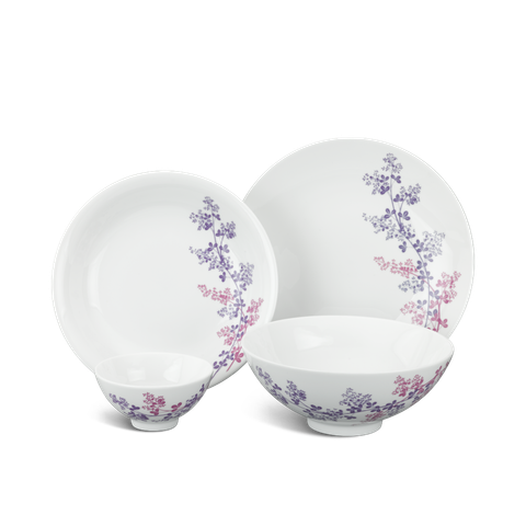  Bộ đồ ăn 09 sản phẩm - Daisy - Cỏ Tím 