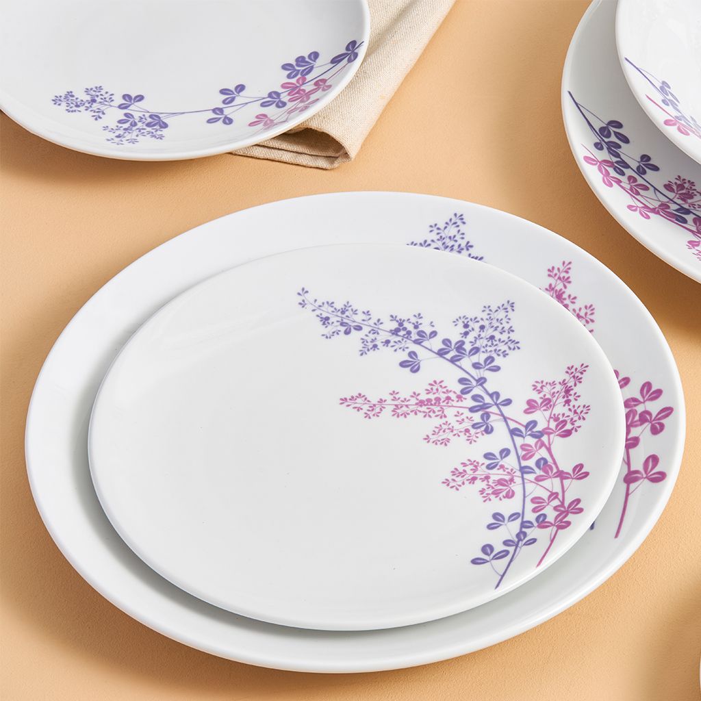 Bộ đồ ăn 09 sản phẩm - Daisy - Cỏ Tím