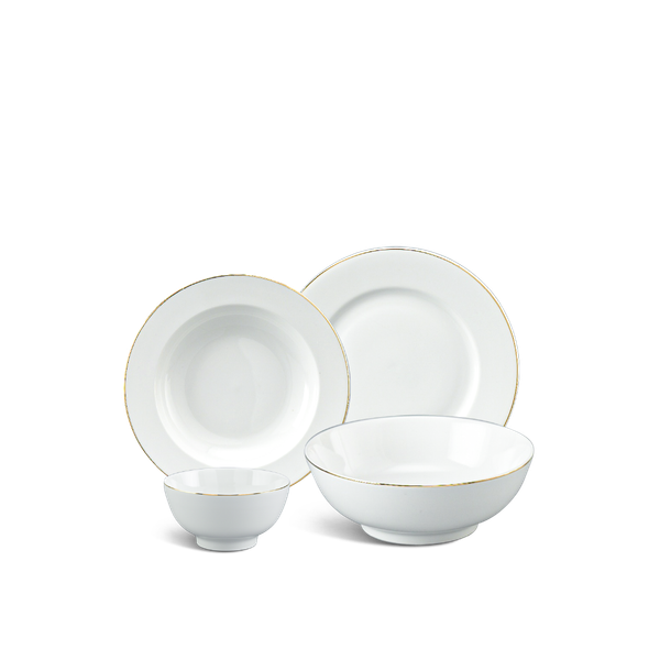 Bộ đồ ăn 09 sản phẩm - Jasmine - Chỉ Vàng