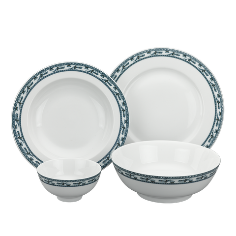 Bộ đồ ăn 09 sản phẩm - Jasmine - Chim Lạc