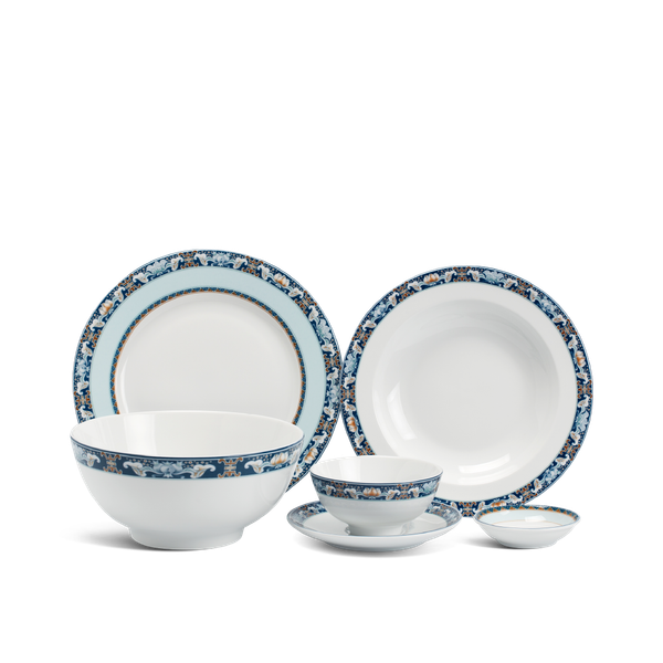 Bộ đồ ăn 10 người 36 sản phẩm - Jasmine - Phước Lộc Thọ
