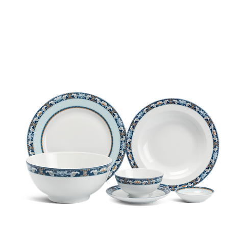  Bộ đồ ăn 10 người 36 sản phẩm - Jasmine - Phước Lộc Thọ 