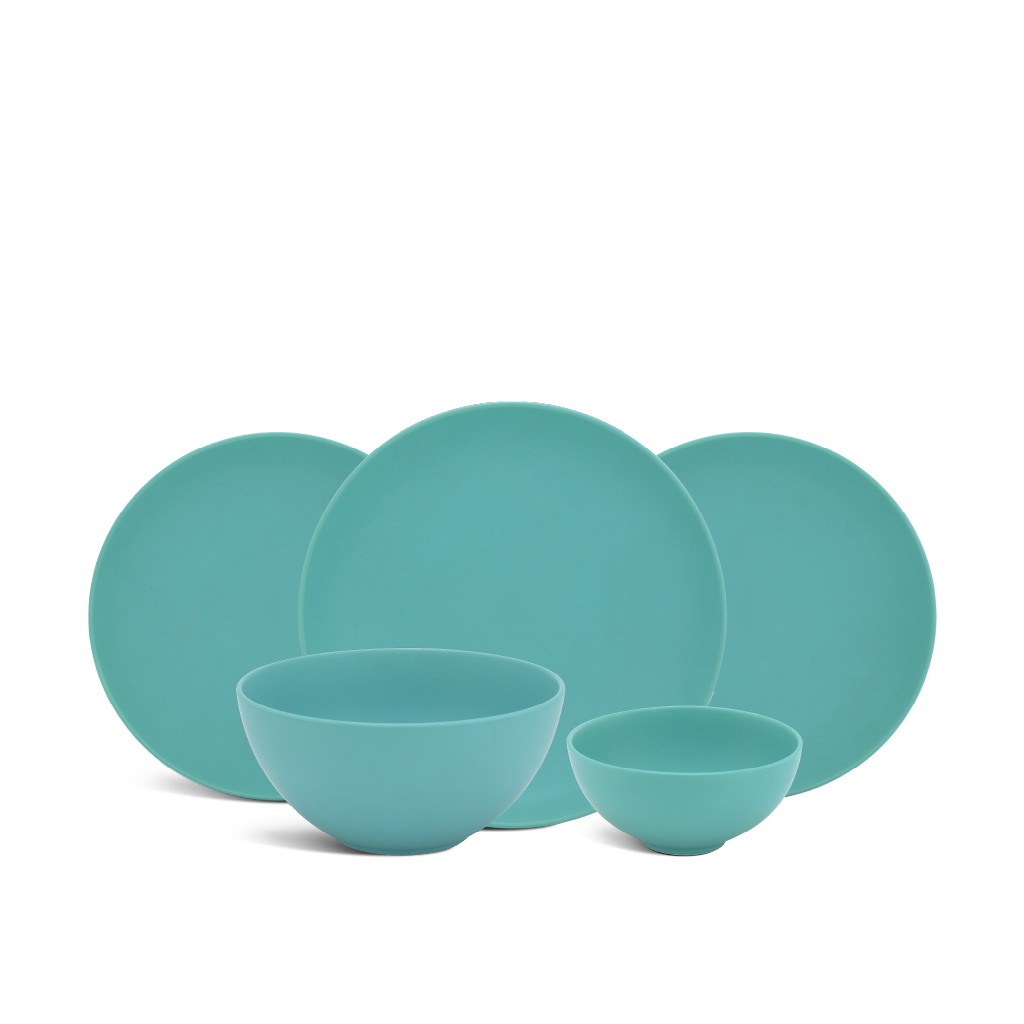 Bộ đồ ăn 17 sản phẩm - Timeless - Màu Xanh Dương