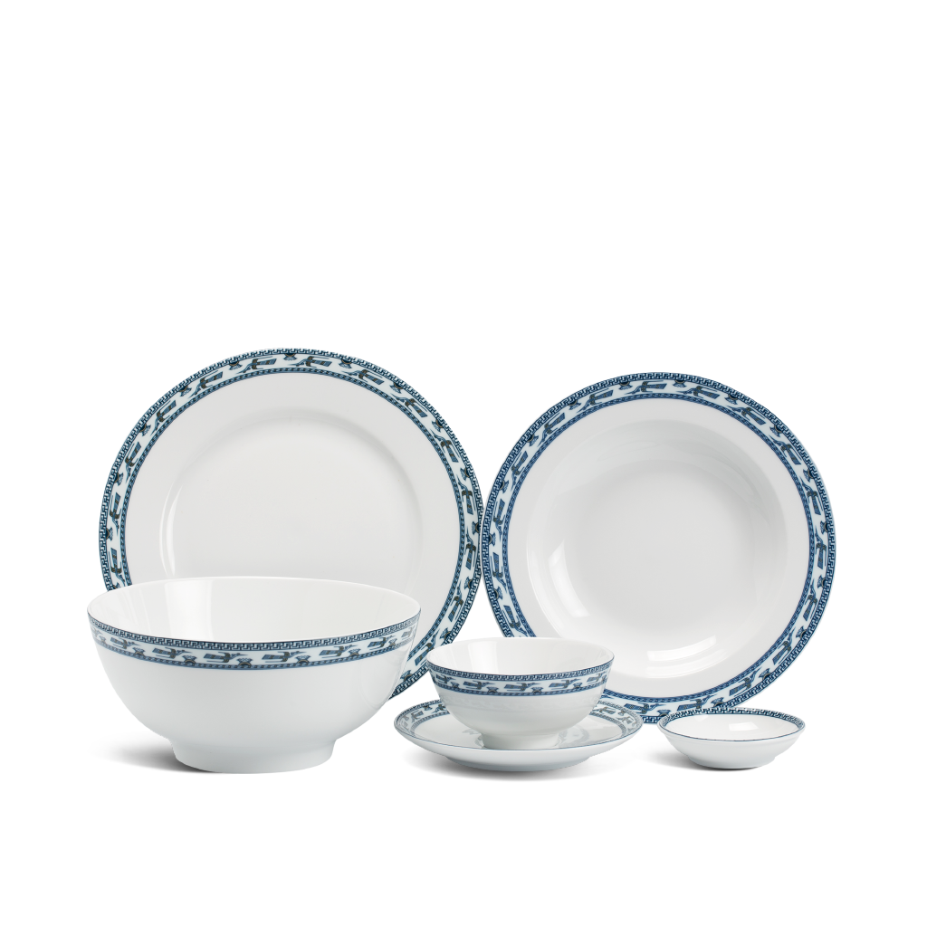 Bộ đồ ăn 22 sản phẩm - Jasmine - Chim Lạc