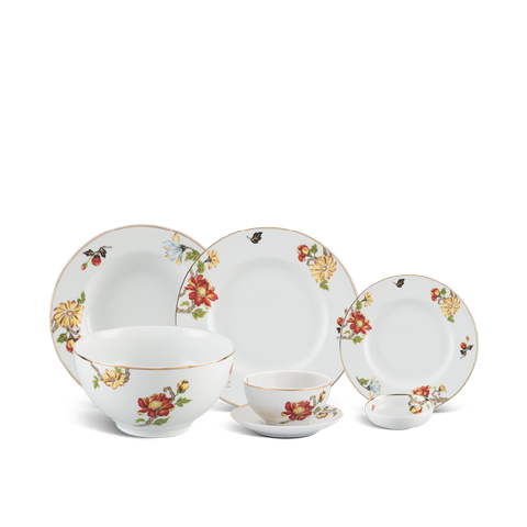  Bộ đồ ăn 25 sản phẩm (B) - Camellia - Cát Tường 