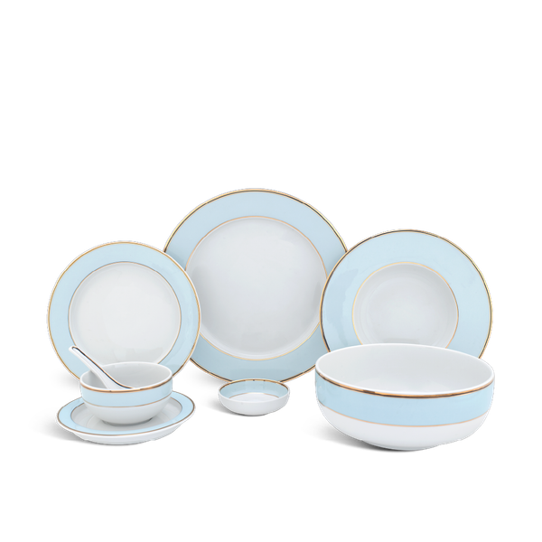 Bộ đồ ăn 30 sản phẩm - Gastroline - Xanh Ngọc