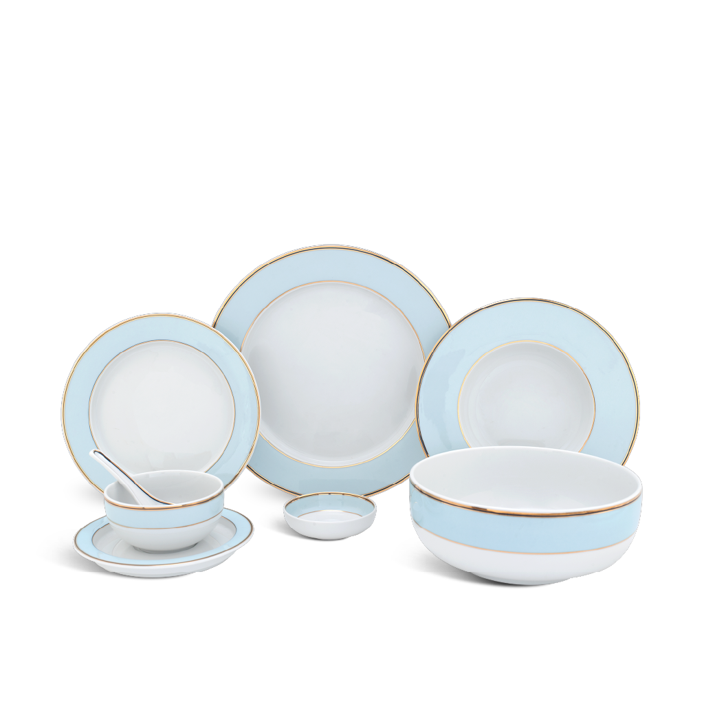 Bộ đồ ăn 30 sản phẩm - Gastroline - Xanh Ngọc