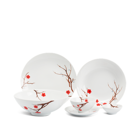  Bộ đồ ăn 22 Sản Phẩm - Daisy - Hồng Mai 