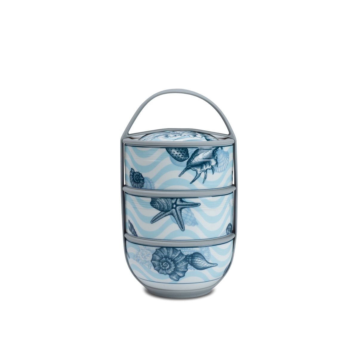 Hộp dưỡng sinh 3 tầng 12.5 cm - Đại Dương.