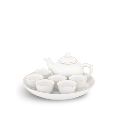  Bộ trà 0.35 L - Misc Assortment - Chỉ Vàng 