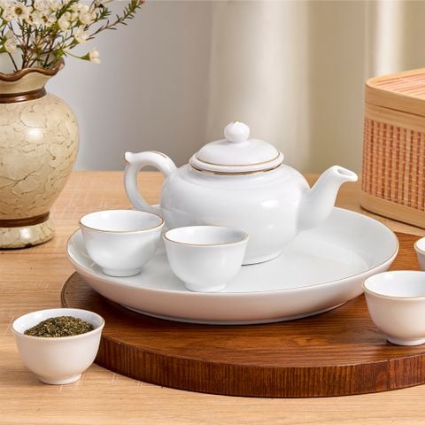  Bộ trà 0.35 L - Misc Assortment - Chỉ Vàng 