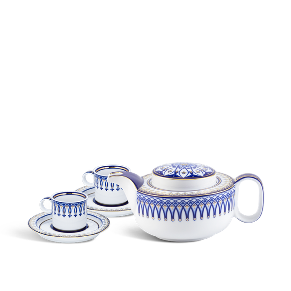 Bộ trà 0.38 L - Gastroline - Đồng Tâm Xanh Dương