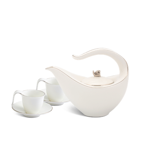  Bộ trà 0.45 L - Anh Vũ - Chỉ Bạch Kim 