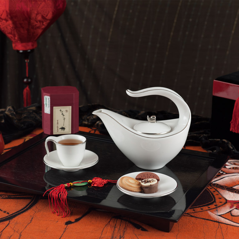  Bộ trà 0.45 L - Anh Vũ - Chỉ Bạch Kim 