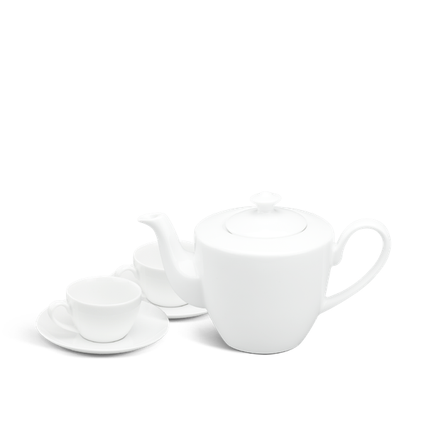 Bộ trà 0.45 L - Daisy - Trắng