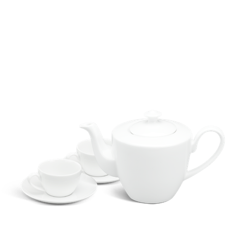  Bộ trà 0.65 L - Daisy - Trắng 