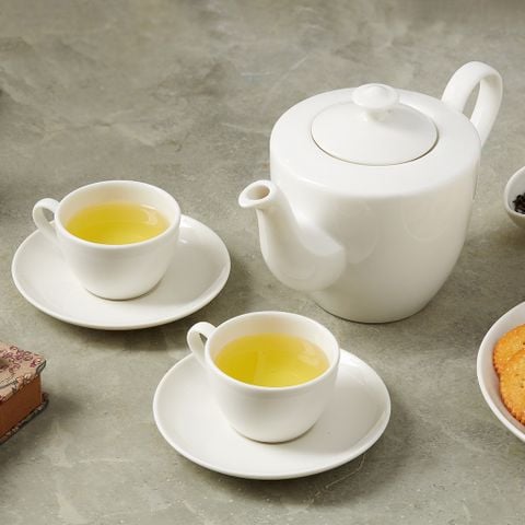  Bộ trà 0.65 L - Daisy - Trắng 