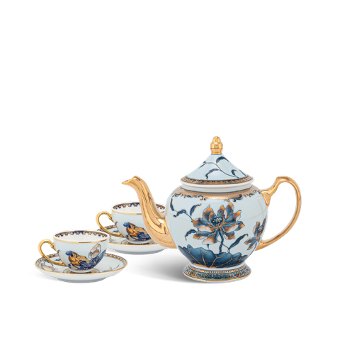  Bộ trà 0.65 L - Hoàng Cung - Sen Ngọc 