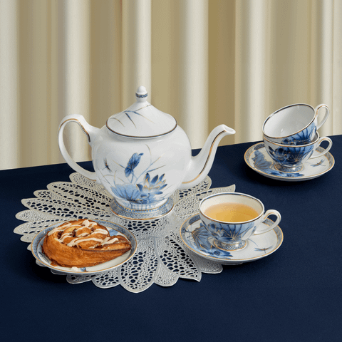  Bộ trà 0.65 L - Hoàng Cung - Sen Vàng 