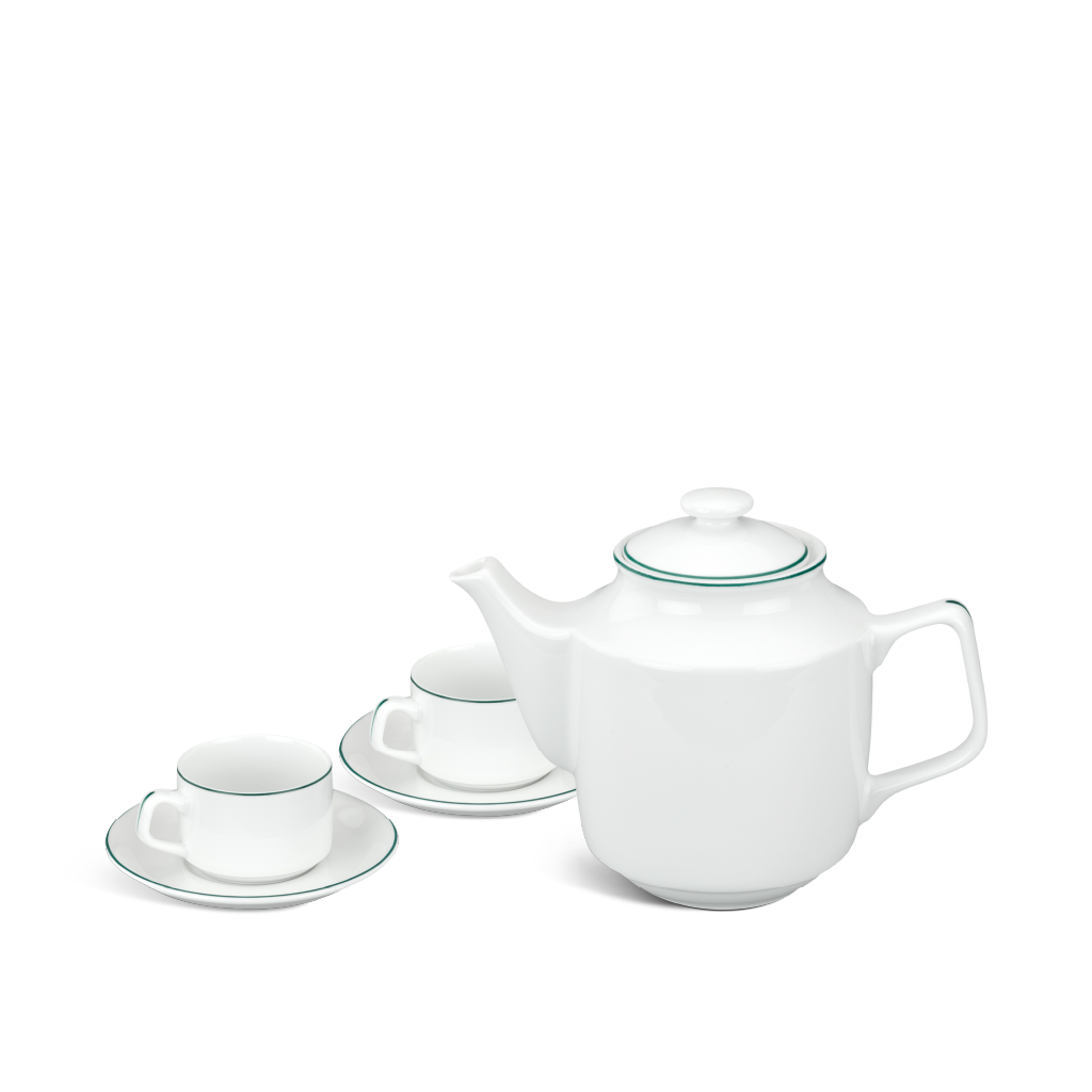 Bộ Trà Jasmine 0.7L Trắng