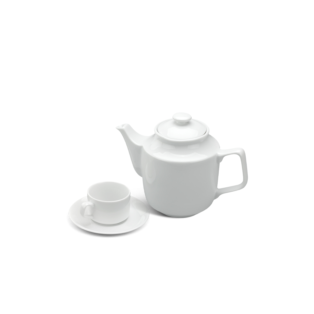 Bộ Trà Jasmine 0.7L Trắng