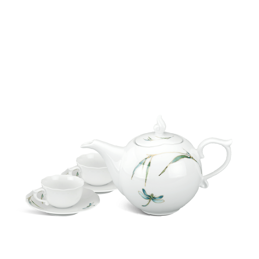 Bộ trà 0.7 L - Mẫu Đơn IFP - Thanh Trúc