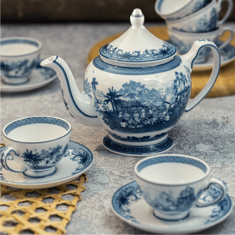  Bộ trà 0.8 L - Hoàng Cung - Hồn Quê 