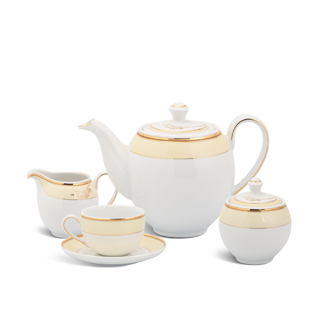 Bộ trà 1.1 L - Camellia - Hương Biển kem.