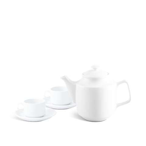  Bộ trà 1.1 L - Jasmine - Trắng 