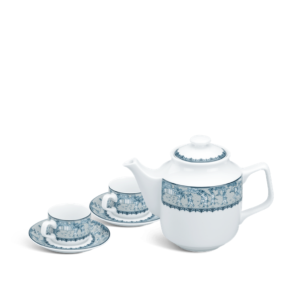 Bộ trà 1.1 L - Jasmine - Vinh Quy Nhạt
