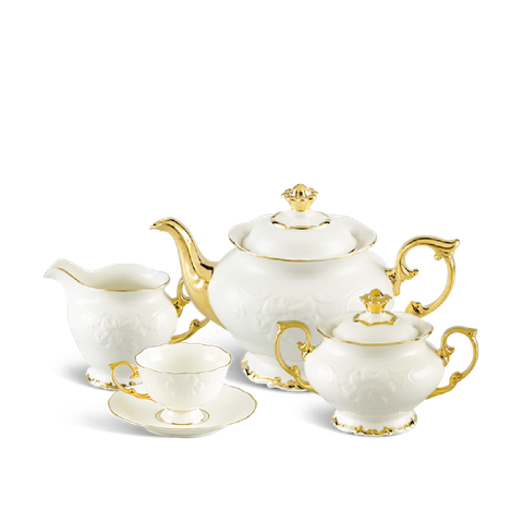  Bộ trà 1.3 L - Đài Các IFP - Chỉ Vàng 