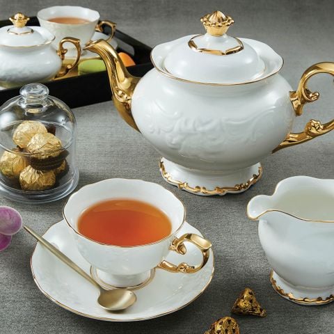  Bộ trà 1.3 L - Đài Các IFP - Chỉ Vàng 