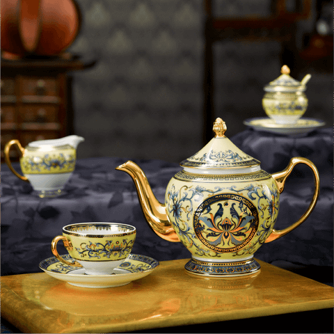  Bộ trà 1.3 L - Hoàng Cung - Hoàng Liên 