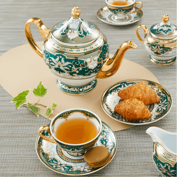 Bộ trà 1.3 L - Hoàng cung - Sen Ngọc Bích