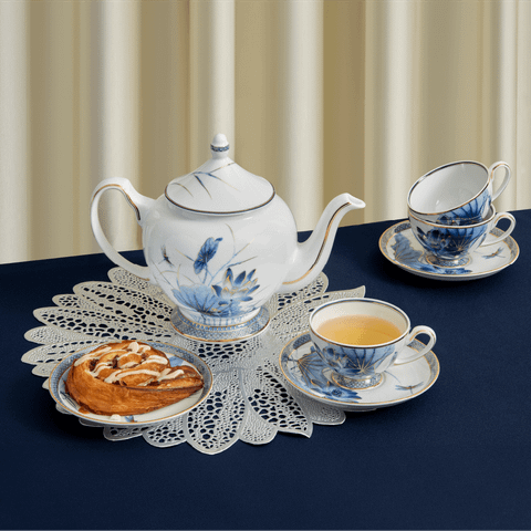  Bộ trà 1.3 L - Hoàng Cung - Sen Vàng 