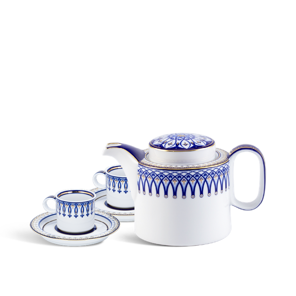 Bộ trà cao 0.33 L - Gastroline - Đồng Tâm Xanh Dương