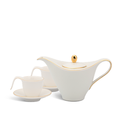  Bộ trà cao 0.45 L - Anh Vũ - Chỉ Vàng. 