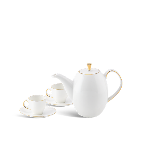  Bộ trà cao 0.47 L - Anna IFP - Chỉ Vàng 