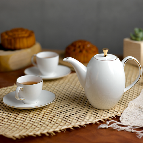  Bộ trà cao 0.47 L - Anna IFP - Chỉ Vàng 