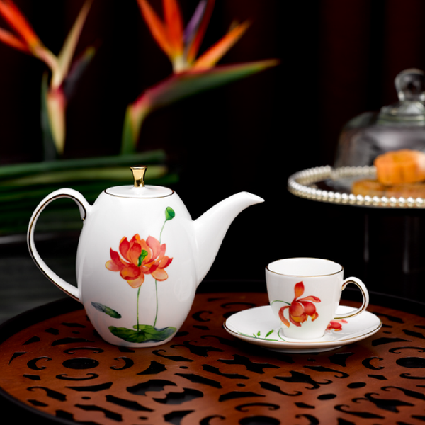 Bộ trà cao 0.47 L - Anna - Hương Sen
